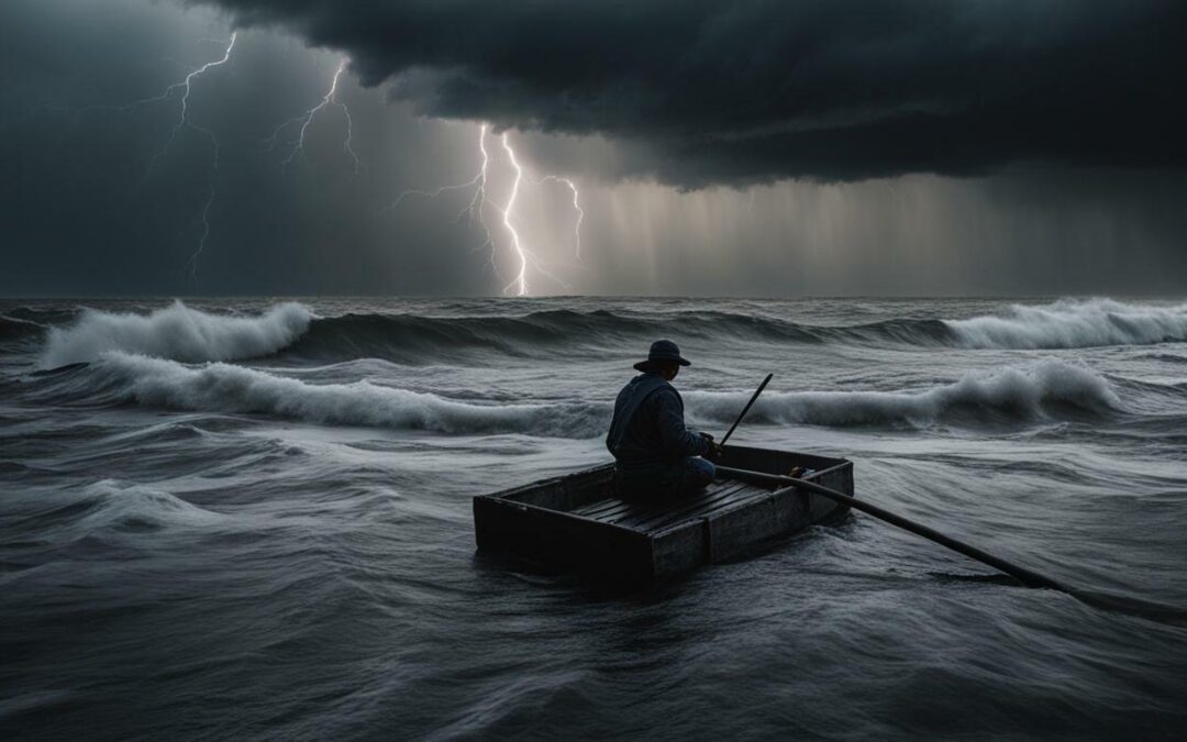 How to Survive at Sea Without Water by Catching Rain and Harnessing Moisture