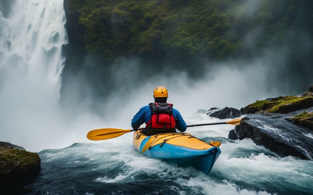 How to Survive Going Over a Waterfall by Positioning Your Body Strategically
