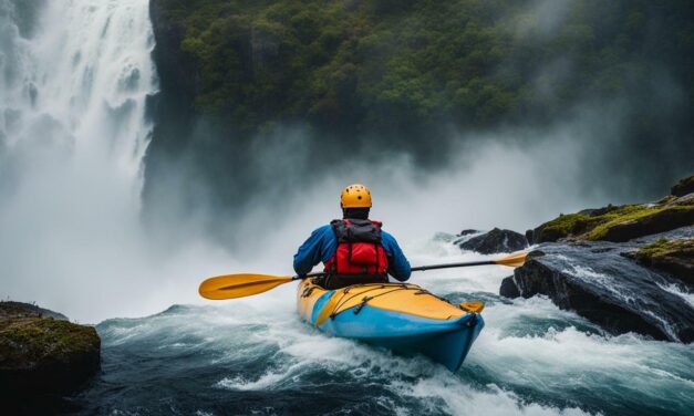 How to Survive Going Over a Waterfall by Positioning Your Body Strategically